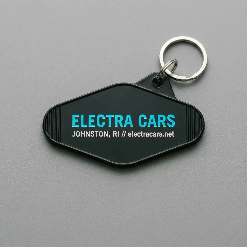 ELECTRA CARS Retro Plastic Motel Key Tag